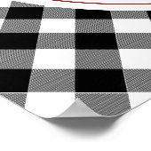 Apfel unserer Karierten Baby-Dusche aus Augapfel Poster (Ecke)