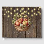 Apfel unseres Augenfalles Blütendusche Gästebuch (Vorderseite)