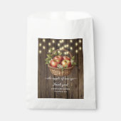 Apfel unseres Augenfalles Blütendusche Geschenktütchen (Vorderseite)