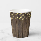 Apfel unseres Augenfalles Blütendusche Pappbecher (Rückseite)