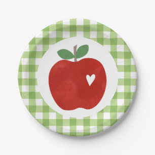 Apfel unseres Auges Einjähriger Geburtstag Papptel Pappteller