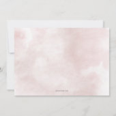 Apfel unseres Fotos am ersten Geburtstag Einladung (Rückseite)