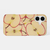 Apfel-Unterlage iPhone 16 Hülle (Rückseite (Horizontal))