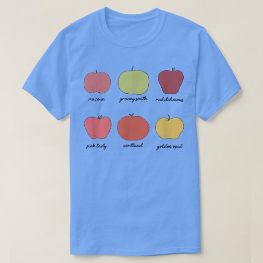 Äpfel Veganes Leben Vegetarischer Garten Pflanze m T-Shirt (Design vorne)
