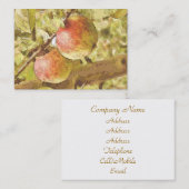 ÄPFEL VISITENKARTE (Vorne/Hinten)