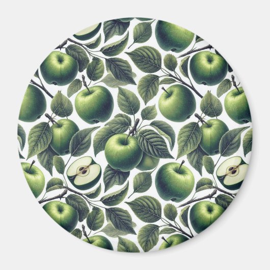 Äpfel von Eden Magnet (Vorne)