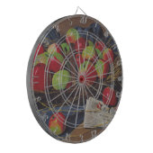 Äpfel (von Félix Vallotton) Dartscheibe (Vorderseite Links)