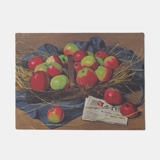 Äpfel (von Félix Vallotton) Fußmatte (Vorderseite)