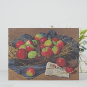 Äpfel (von Félix Vallotton) Karte (Stehend Vorderseite)