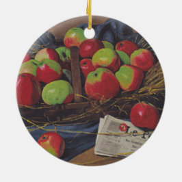 Äpfel (von Félix Vallotton) Keramik Ornament