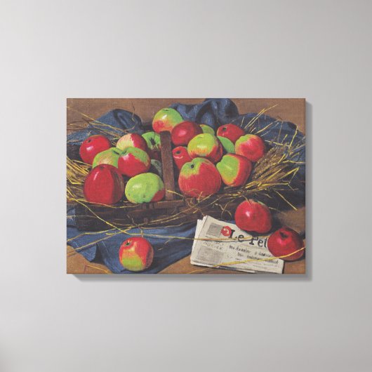 Äpfel (von Félix Vallotton) Leinwanddruck (Vorderseite)