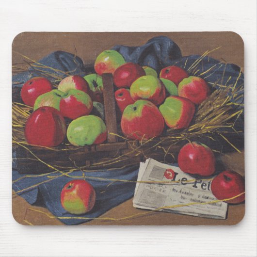 Äpfel (von Félix Vallotton) Mousepad (Vorne)