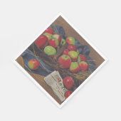 Äpfel (von Félix Vallotton) Serviette (Ecke)