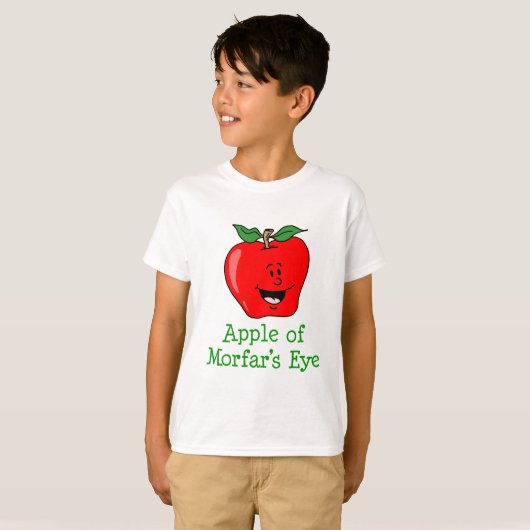 Apfel von Morfar's Auge T-Shirt (Vorne ganz)