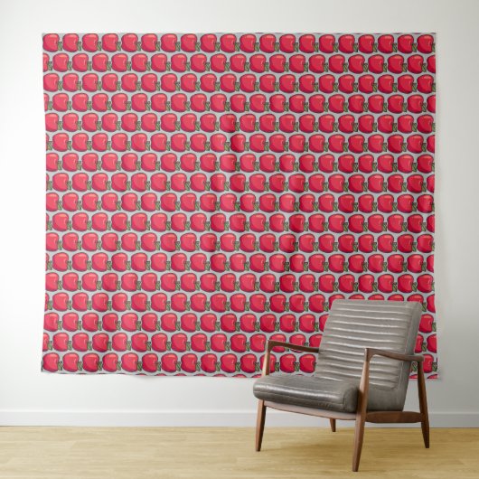 Apfel Wandteppich (Beispiel (Horizontal))