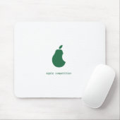 Apfel Wettbewerbbirne mousepad (Mit Mouse)
