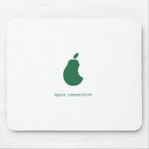 Apfel Wettbewerbbirne mousepad