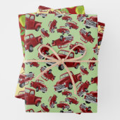 Äpfel-Wrapping Paper Sheet Set von 3 Geschenkpapier Set (Beispiel)