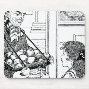 Äpfel zu verkaufen mousepad