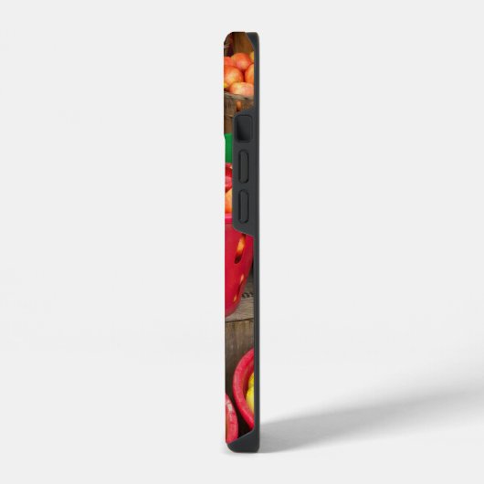Äpfel zum Verkauf iPhone Hülle (Linke Seite)