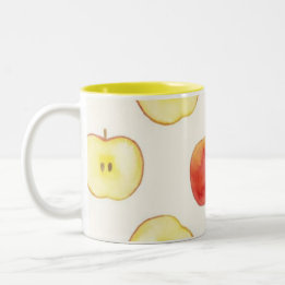 Apfel Zweifarbige Tasse
