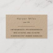 Apfeläpfel Visitenkarte (Rückseite)