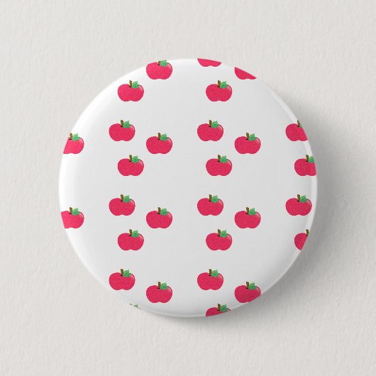 Apfelapfelfruchtnahrungsmittelrebegewohnheit Button (Vorderseite)