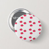 Apfelapfelfruchtnahrungsmittelrebegewohnheit Button (Vorne & Hinten)