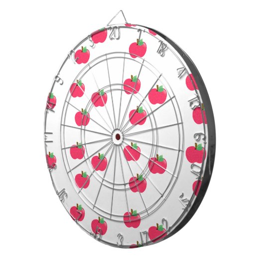 Apfelapfelfruchtnahrungsmittelrebegewohnheit Dartscheibe (Vorderseite rechts)