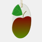 Apfelapfelfruchtnahrungsmittelrebegewohnheit Keramik Ornament (Rechts)