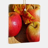 Apfelapfelfruchtnahrungsmittelrebegewohnheit Keramikornament (Rechts)