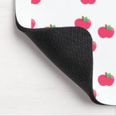 Apfelapfelfruchtnahrungsmittelrebegewohnheit Mousepad (Ecke)