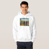 Apfelbaum-Blüte Hoodie (Vorne ganz)
