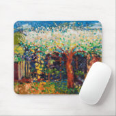 Apfelbaum-Blüte Mousepad (Mit Mouse)