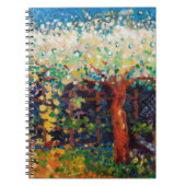 Apfelbaum-Blüte Notizblock (Vorderseite)