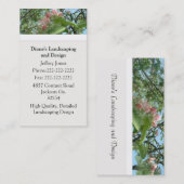 Apfelbaum-Blüten-Visitenkarte Visitenkarte (Vorne/Hinten)