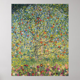 Apfelbaum durch Gustav Klimt Poster