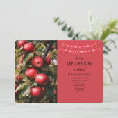 Apfelbaum Einladung (Stehend Vorderseite)