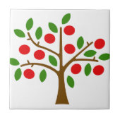 Apfelbaum Fliese (Vorderseite)