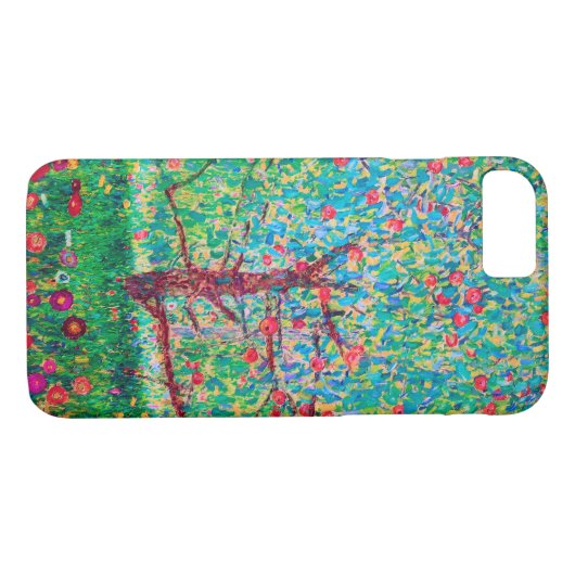 Apfelbaum, Gustav Klimt Case-Mate iPhone Hülle (Rückseite (Horizontal))