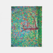 Apfelbaum, Gustav Klimt Fleecedecke (Vorderseite)