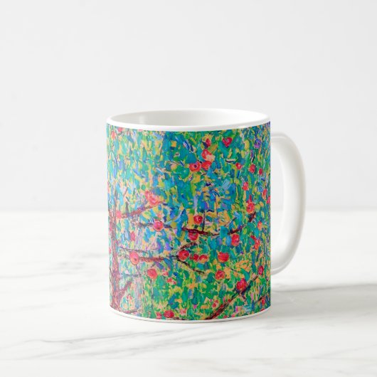 Apfelbaum, Gustav Klimt Kaffeetasse (VorderseiteRechts)