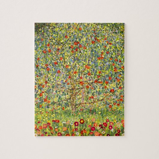 Apfelbaum Gustav Klimt Puzzle (Vertikal)