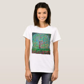 Apfelbaum, Gustav Klimt T-Shirt (Vorne ganz)