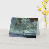 Apfelbaum im Frühjahr Karte (Gelbe Blume)