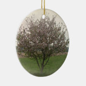 Apfelbaum in Bloom Keramikornament (Rechts)