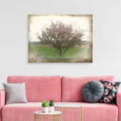 Apfelbaum in Bloom Leinwanddruck (Insitu (Wohnzimmer))