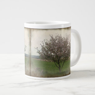 Apfelbaum in Blüte Jumbo-Tasse