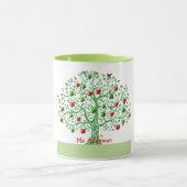 Apfelbaum-kundenspezifisches personalisiertes tasse (Zentrum)