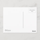 Apfelbaum Postkarte (Rückseite)